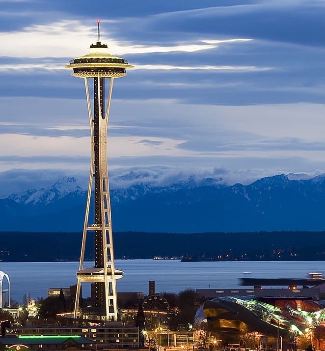Seattle Center and skyline - Seattle Photo Workshops